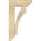Ekena Millwork Westlake Slat Rough Sawn Bracket w/ Offset Brace, Douglas Fir, 6"W x 16"D x 28"H BKT0604X16X28WTL06RDF - alternate 4